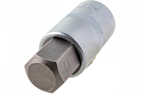 АВТОДЕЛО Головка со вставкой шестигранник Hex 17 мм, 1/2", L=55 мм