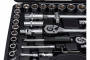 ROCKFORCE Набор торцевых головок и вставок RF-4941-5: 1/2" & 1/4" DR 6-гранных 94 пр.