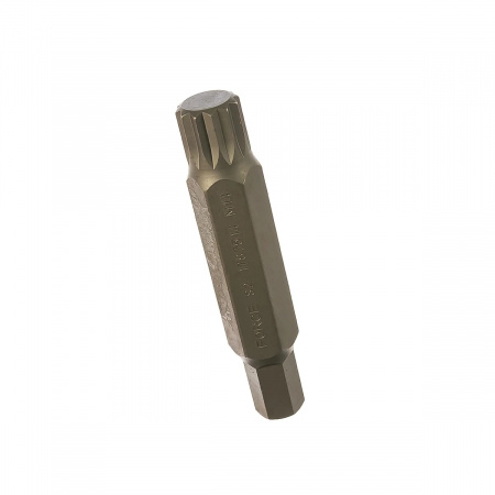 FORCE Бита Spline М14 1/2" удлиненная L=75 мм 