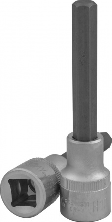 JONNESWAY Насадка торцевая 1/2"DR с вставкой-битой шестигранной, H12, 100 мм