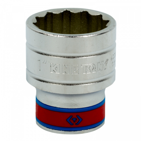 KING TONY Головка торцевая стандартная двенадцатигранная 1/2", 1", дюймовая