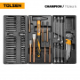 TOLSEN Набор инструментов "CHAMPION" в черной тележке, 239 предметов 