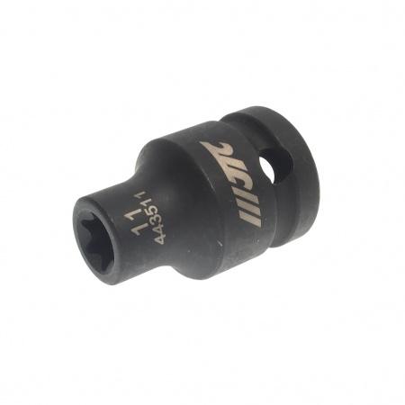 JTC Головка торцевая ударная 1/2", 6 граней, TORX, E11, общая длина 38 мм
