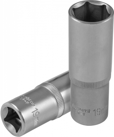 JONNESWAY Головка торцевая глубокая 1/2"DR, 19 мм