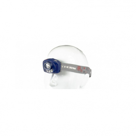 STERN Фонарь налобный Extreme, ABS, 3 режима, ИК сенсор, CREE XP-E LED 3 Вт 120м + 2 red. 8x. 3xAAA