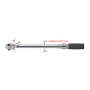 Licota Динамометрический ключ двухсторонний 3/4" 75-450 Нм