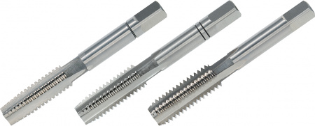 VOLKEL Метчики ручные М1.1 x 0.25, комплект из 3 шт.
