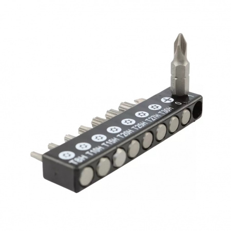 GARWIN PRO Набор бит 1/4" 25 мм на держателе TORX с отв., PH