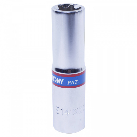 KING TONY Головка торцевая TORX Е-стандарт 3/8", Е14, L = 63 мм