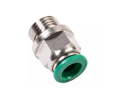 GARWIN PRO Фитинг цанговый М1/4" 8 мм, с уплотнением, металлический корпус