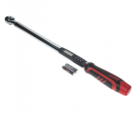 JTC Ключ динамометрический 1/2" 17-340 НМ, 665 мм, с цифровой индикацией