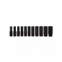 Licota Набор с гайковертом (PAW-04048), ударн. головками и динамом. ключем 42 пр. в пласт. ложементе