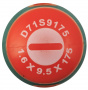 Jonnesway Отвертка стержневая шлицевая ANTI-SLIP GRIP, SL9.5х175