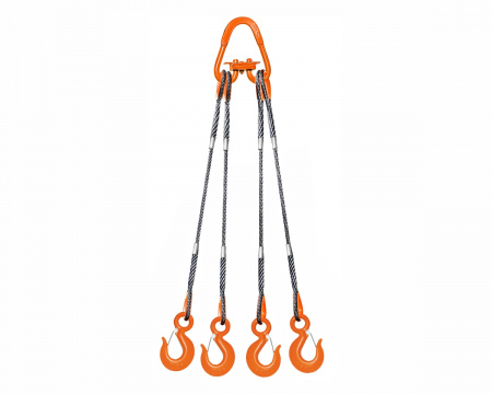 Строп 4СК-25,0 т. (L=5,50м) Звено РТ-3 с кч Гост 10,0 т опрессовка Magnus-Profi