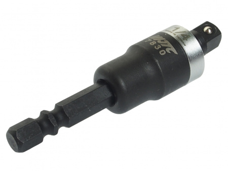 JTC Адаптер 1/4"х1/4" (6.35 мм) карданный под шуруповерт 