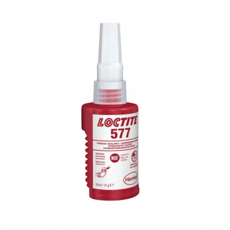 LOCTITE 577 50ML Уплотнитель резьбовой, гелеобразный для неактивных металлов