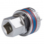 KING TONY Адаптер 1/2">1/2", трещоточный, 72 зубца