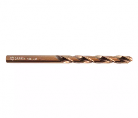 GARWIN INDUSTRIAL Сверло спиральное по металлу 2,6 мм, DIN 338, HSS-Co5, 5xD, 135°, HA, тип UNI