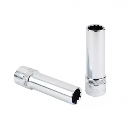 Licota Головка торцевая глубокая 1/2" (12,7 мм), 12-гранная, 8 мм, длина 77 мм