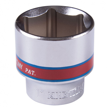 KING TONY Головка торцевая стандартная шестигранная 3/8", 1", дюймовая