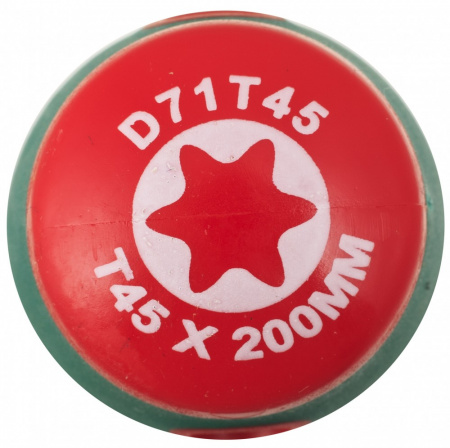 JONNESWAY Отвертка стержневая TORX ANTI-SLIP GRIP, T45х200