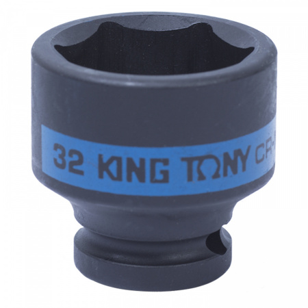 KING TONY Головка торцевая ударная шестигранная 1/2", 32 мм