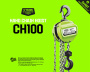 Таль ручная цепная HITCH CH100, 3 т, 9 м.