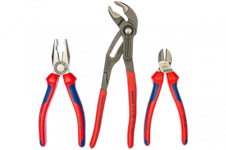 Knipex Bestseller набор ШГИ в ложементе, 3 пр., KN-0302180/7002160/8701250