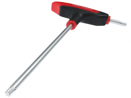 JTC Ключ двусторонний TORX Т-образный T30H с отверстием 