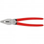 Knipex Плоскогубцы комбинированные, 250 мм, фосфатированные, обливные ручки