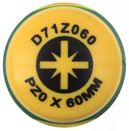 Jonnesway Отвертка стержневая POZIDRIV ANTI-SLIP GRIP, PZ0x60