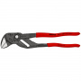 Knipex Клещи переставные-гаечный ключ, зев 52 мм, длина 250 мм, фосфатированные, обливные ручки