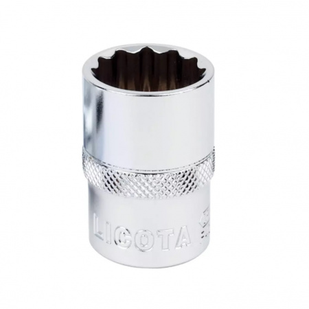 Licota Головка торцевая 1/2" (12,7 мм), 12-гранная, 20 мм, длина 38 мм