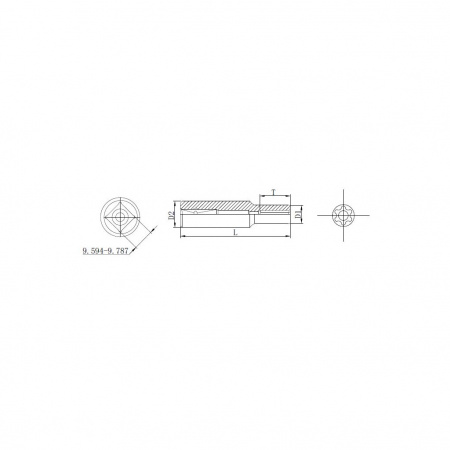 Thorvik Головка торцевая глубокая 3/8"DR, внешний TORX®, Е18