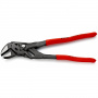 Knipex Клещи переставные-гаечный ключ, зев 52 мм, длина 250 мм, фосфатированные, обливные ручки