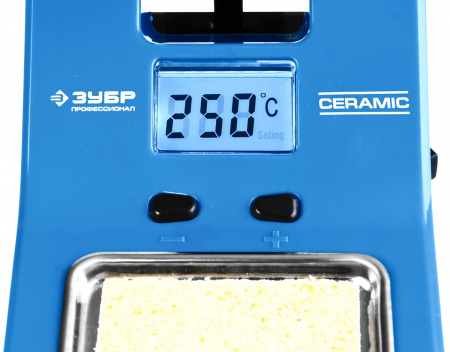 ЗУБР цифровая паяльная станция, 160-550°C, 48 Вт.