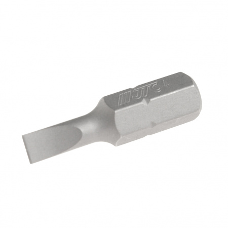JTC Бита шлицевая SL 0.8х4х25мм 1/4" S2 