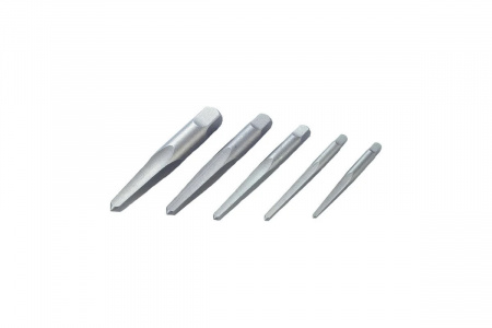 FORCE Набор экстракторов 9/64",3/16",15/64,5/16",5/8" 4-гранных 5 пр