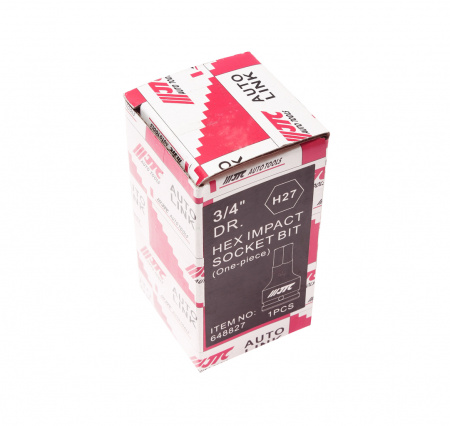 JTC Головка торцевая 3/4"DR HEX ударная х H27, длина 88мм (JTC-641127)