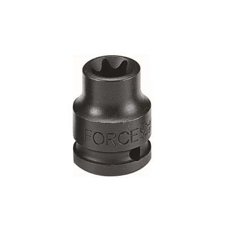 FORCE Головка торцевая Е18 TORX 1/2" ударная L=38 мм