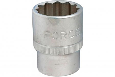 FORCE Головка торцевая 1", 12-гранная, 46 мм, L=75 мм