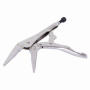 KING TONY Зажим с фиксатором 221 мм, тонконосый