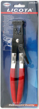 Licota Клещи для хомутов шлангов, губки с "v" разъемом