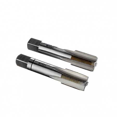 GARWIN INDUSTRIAL Метчики ручные Mf15x1.0, DIN 2181, HSS, 6H, комплект из 2 штук