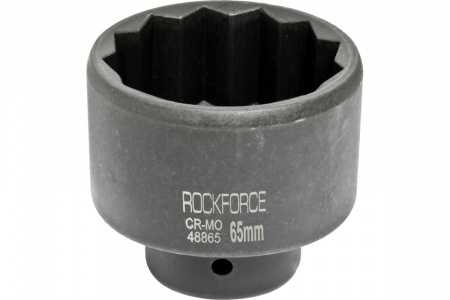 ROCKFORCE Головка торцевая 65 мм 1" 12-гранная ударная L=85 мм RF-48865 /1