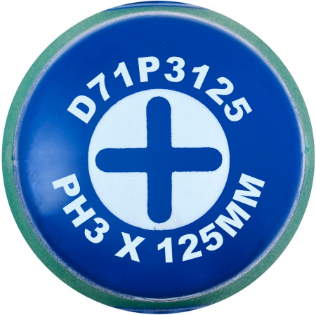 JONNESWAY Отвертка стержневая крестовая ANTI-SLIP GRIP, PH3x125 мм