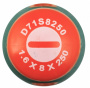 JONNESWAY Отвертка стержневая шлицевая ANTI-SLIP GRIP, SL8.0х250 мм
