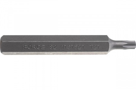 FORCE Бита TORX 1/2"DR удлиненная Т27, L=75 мм