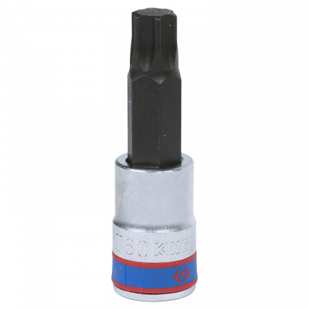 KING TONY Насадка (бита) торцевая 1/2", TORX, T60, L = 80 мм