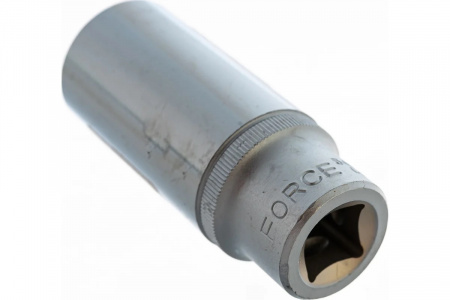 FORCE Головка торцевая 24 мм 1/2" 12-гранная глубокая L77 мм 